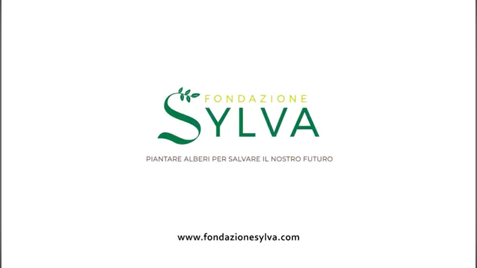 Fondazione Sylva - copertina