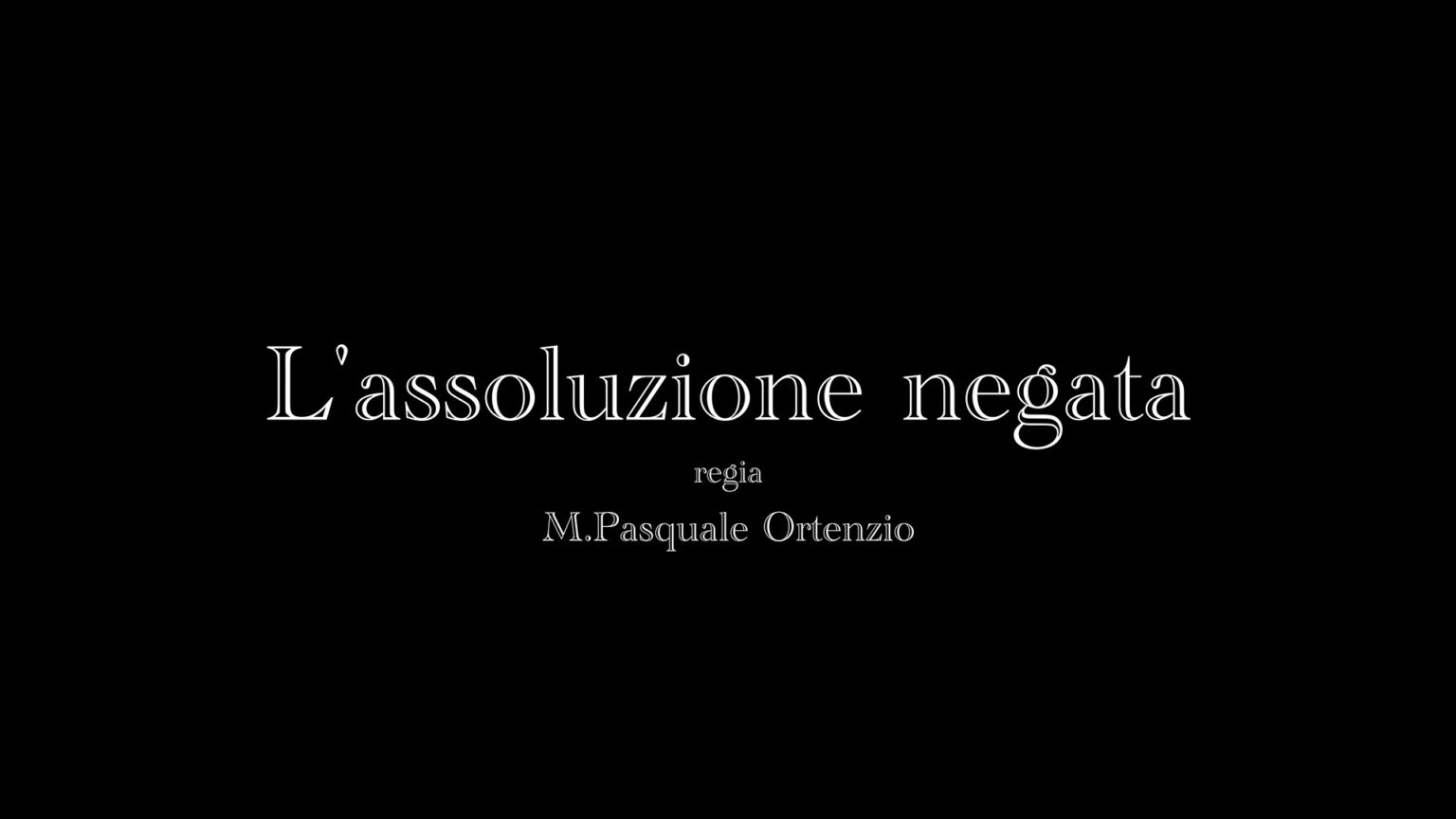 L'assoluzione negata IL TRAILER - copertina